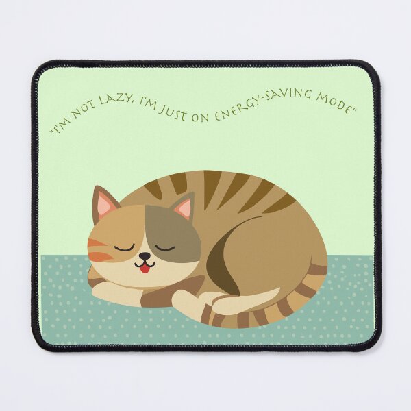 Item preview, Lazy cat, enjoy sleeping designed and sold by HannoJuneShop.