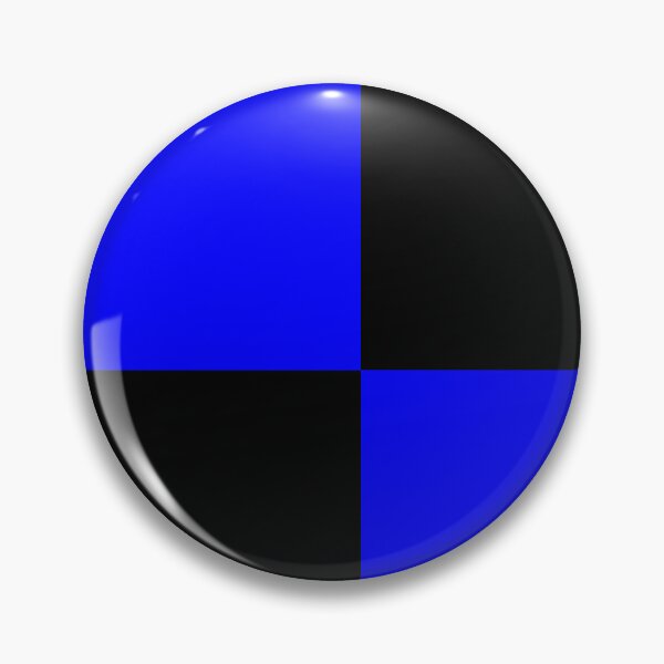 Item preview, Quarters - Black and Blue designed and sold by JustPatterns2.