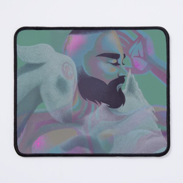 Item preview, A Man with his Two Dogs designed and sold by ImPosterArtist.