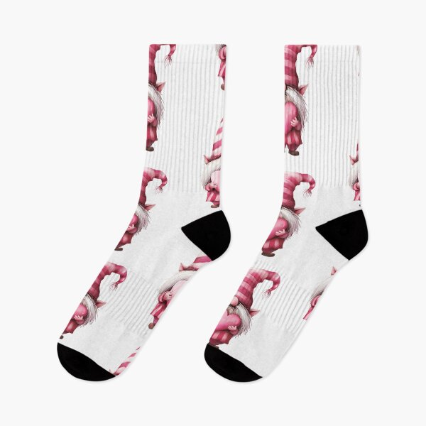 Item preview, Love Gnome in Pink. Gnome with Heart designed and sold by Anastasiia Yurevych.