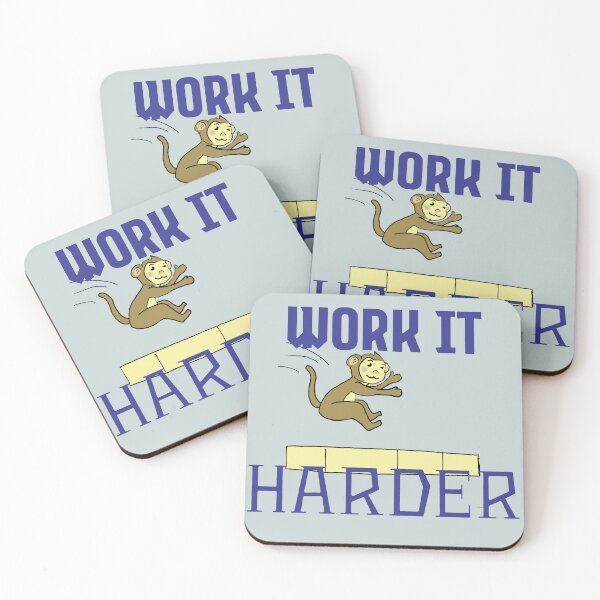 Item preview, Work it Harder designed and sold by So-fiArts.