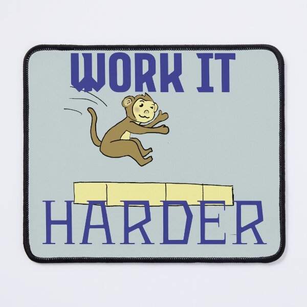 Item preview, Work it Harder designed and sold by So-fiArts.