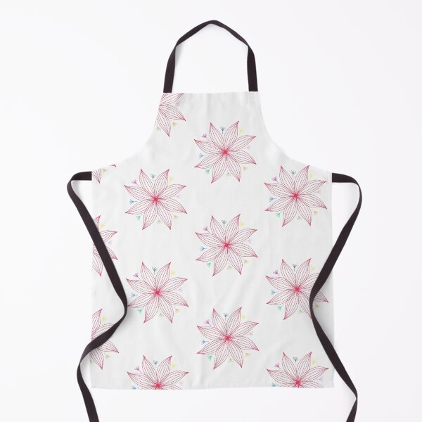 Item preview, Floral geometric pattern designed and sold by happyandbubbly.