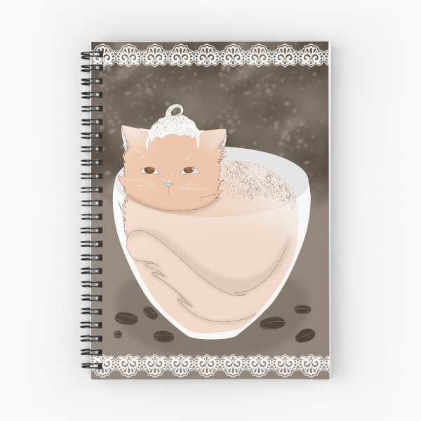 Item preview, Cappuccino cat - Cattuccino (background) designed and sold by LeCoffeeCat.