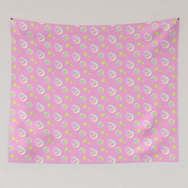 Item preview, Pink aesthetic artistic circle pattern | Pink vibes cute circles designed and sold by lausn.