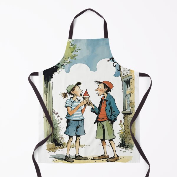 Item preview, Teenage boys and girls fighting over ice cream designed and sold by Whose-sweat.