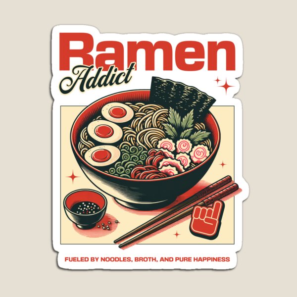Item preview, ADICTO AL RAMEN designed and sold by Onyxtrix.