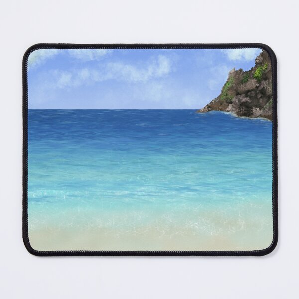Item preview, Deserted Blue Water Beach  designed and sold by Lartheviking.
