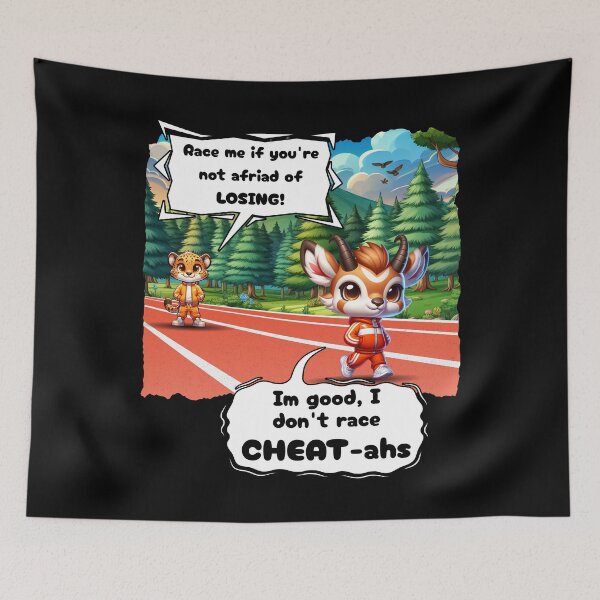 Item preview, I Don't Race CHEAT-ahs designed and sold by S4G Tees.