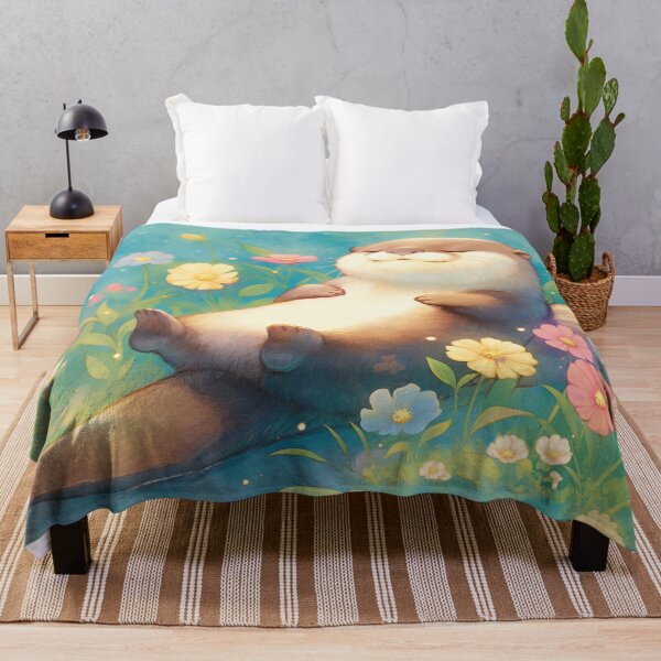 Item preview, Otter Serene Pond Paradise designed and sold by AshiraCreations.