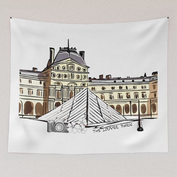 Item preview, Paris The Louvre France Holiday  designed and sold by twosenses.