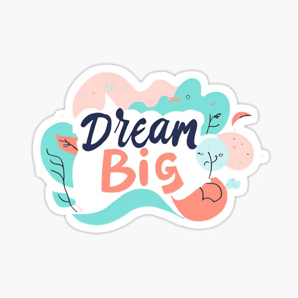 Item preview, Dream Big designed and sold by Owl creative shop.