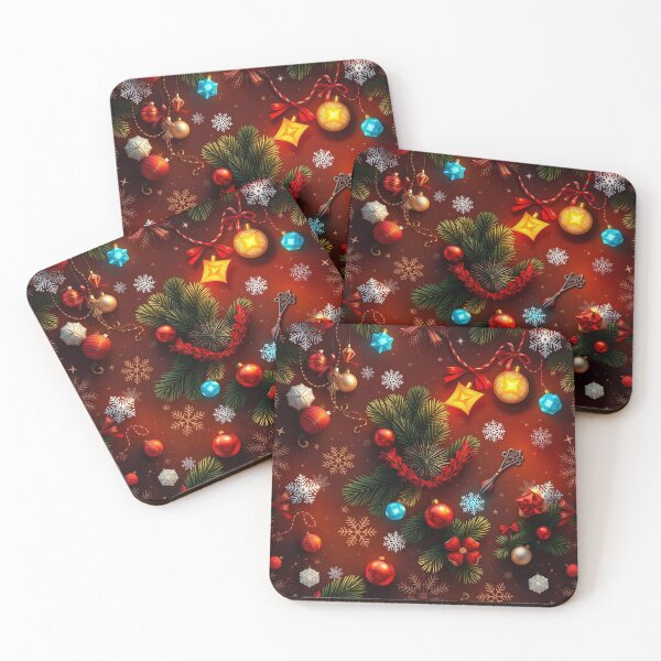 Item preview, Christmas pattern #8 designed and sold by Kaleidoscope Print.