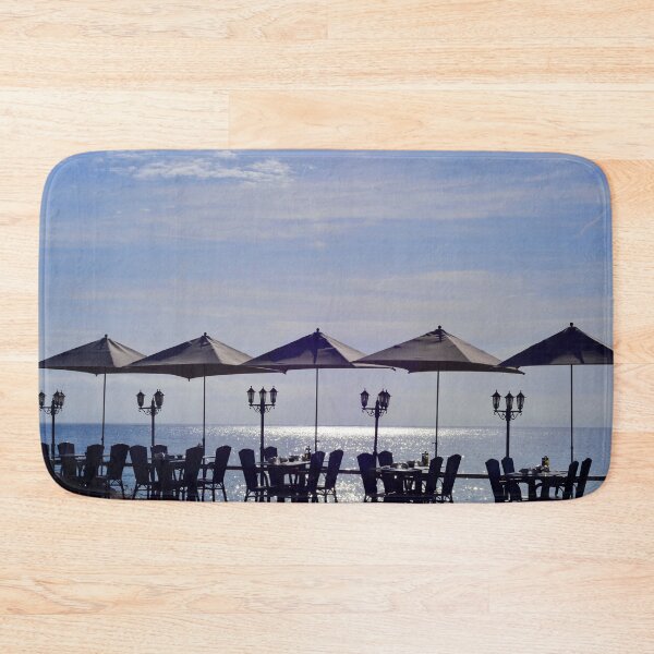 Item preview, Sea cafe. Menton. French Riviera. designed and sold by AngeloTerra.