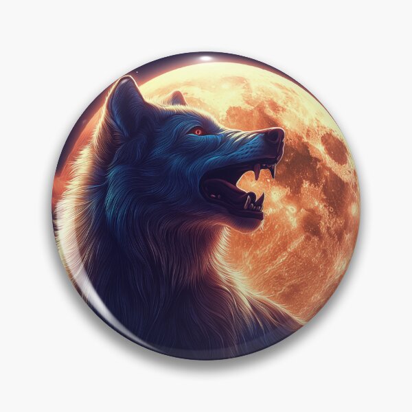 Item preview, Lunar Wolf Guardian designed and sold by PripriDesign.