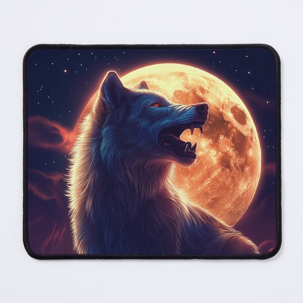 Item preview, Lunar Wolf Guardian designed and sold by PripriDesign.