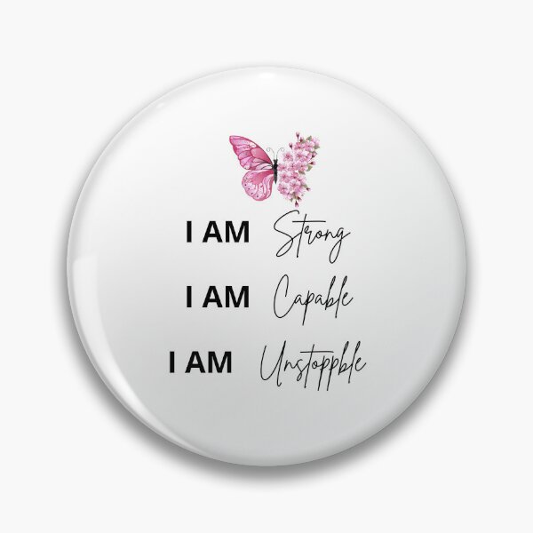 Item preview, Strong woman, I'm Strong, I'm Capable, I'm Unstoppble designed and sold by Lunarmenta.