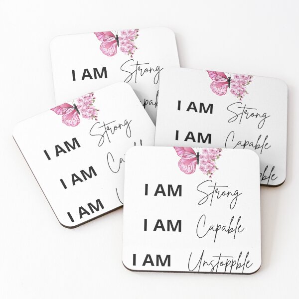 Item preview, Strong woman, I'm Strong, I'm Capable, I'm Unstoppble designed and sold by Lunarmenta.