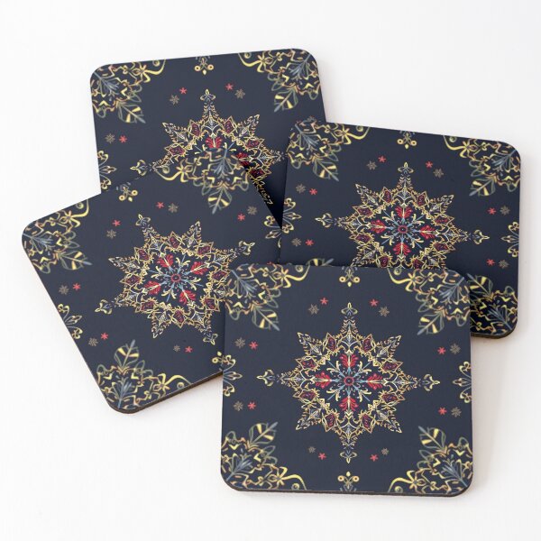 Item preview, Christmas pattern #10 designed and sold by Kaleidoscope Print.