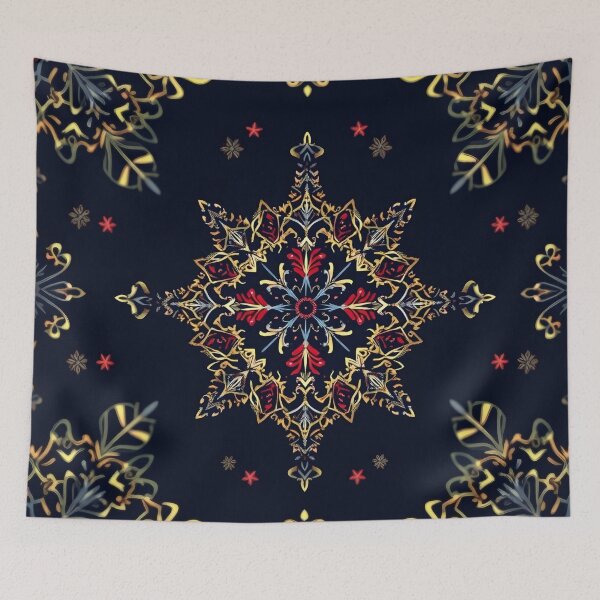 Item preview, Christmas pattern #10 designed and sold by Kaleidoscope Print.