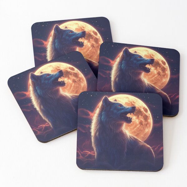 Item preview, Lunar Wolf Guardian designed and sold by PripriDesign.