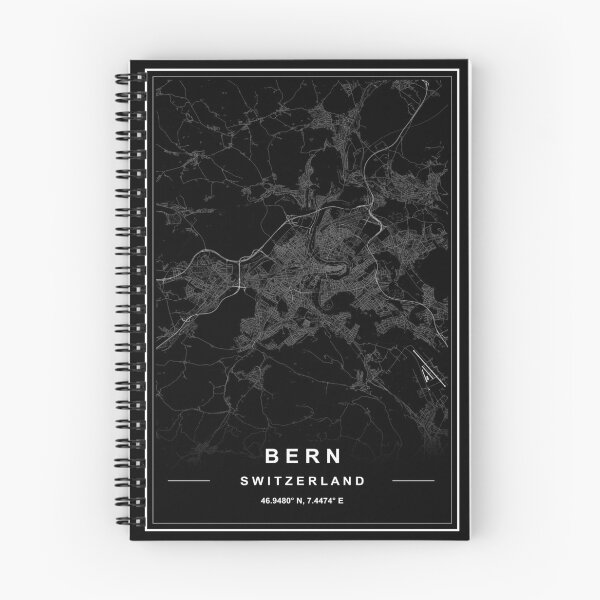 Artikelvorschau, Bern Stadtplan entworfen und verkauft von SHAMPAIN-ART-CO.