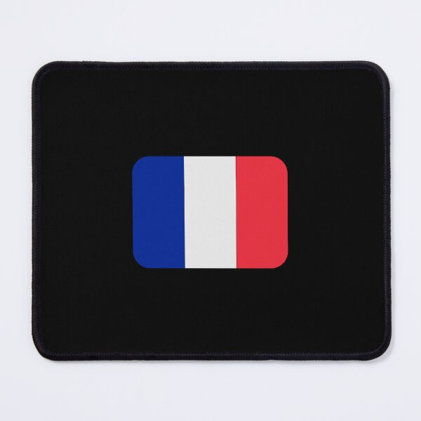 Item preview, French Country Flag - Rectangular Shaped Flag of France with Rounded Corners designed and sold by Kubala.