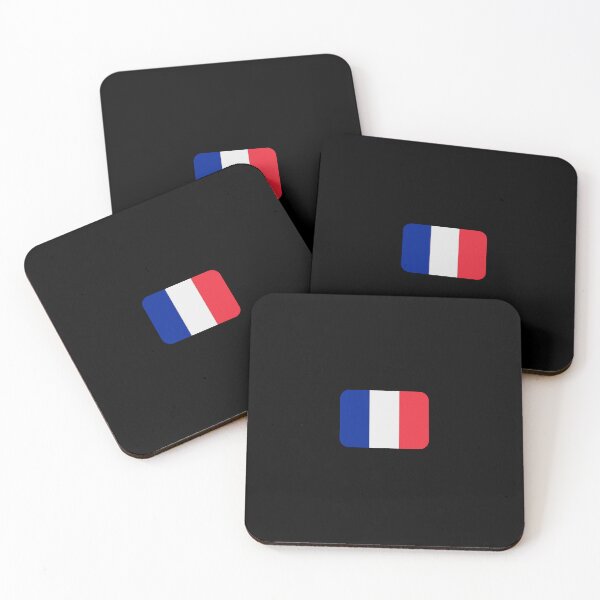 Item preview, French Country Flag - Rectangular Shaped Flag of France with Rounded Corners designed and sold by Kubala.