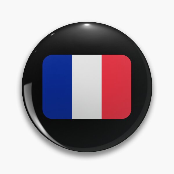 Item preview, French Country Flag - Rectangular Shaped Flag of France with Rounded Corners designed and sold by Kubala.