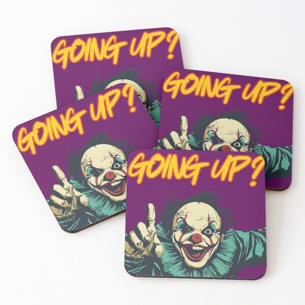 Item preview, Scary Clown Inviting You - Going Up designed and sold by TuncGK.