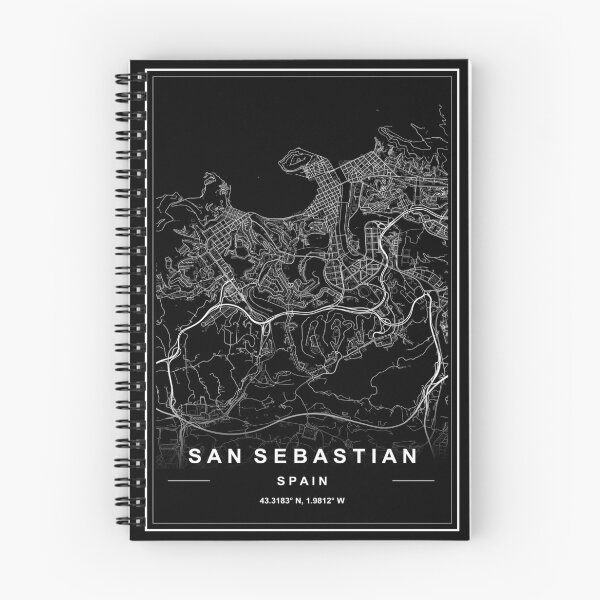 Item preview, San Sebastian Map designed and sold by SHAMPAIN-ART-CO.