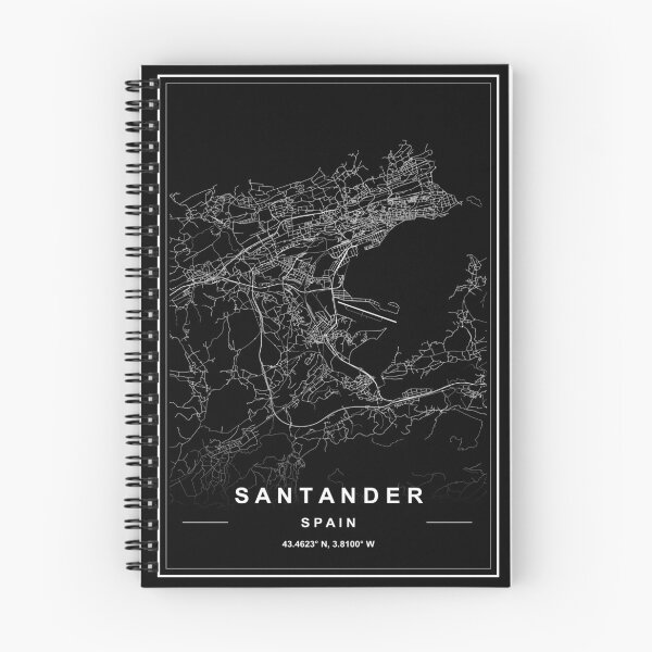 Item preview, Santander Map designed and sold by SHAMPAIN-ART-CO.