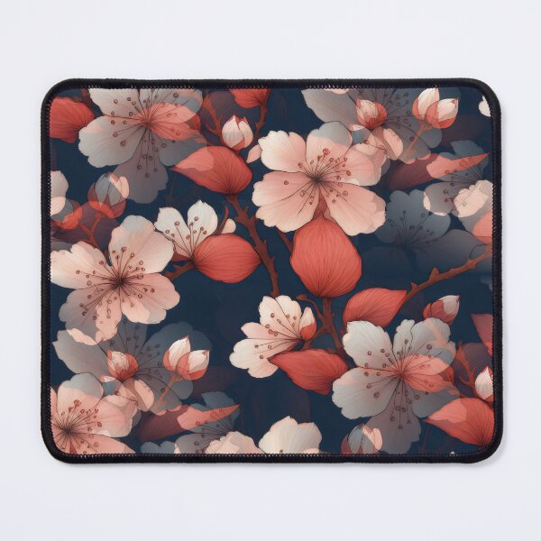 Item preview, Pink and red Japanese Kimono Pattern, Floral Kimono Design designed and sold by patterncrow.