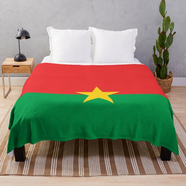 Item preview, Burkina Faso Flag Print: Unity and Revolutionary Spirit designed and sold by communedesigns.