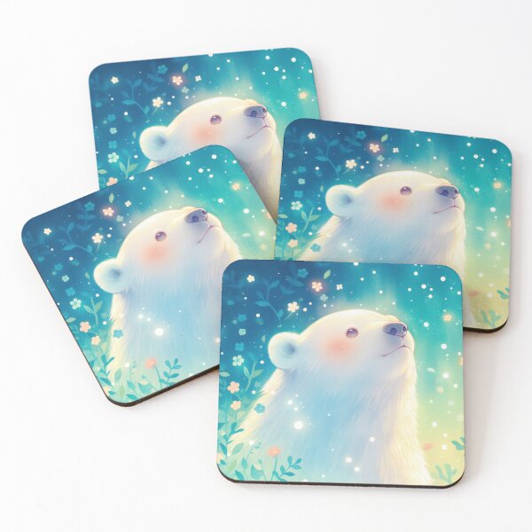 Item preview, Serene Polar Bear Gaze designed and sold by AshiraCreations.