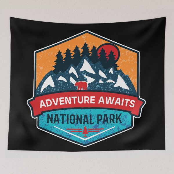 Item preview, Adventure Awaits National Park designed and sold by Nature-Book.