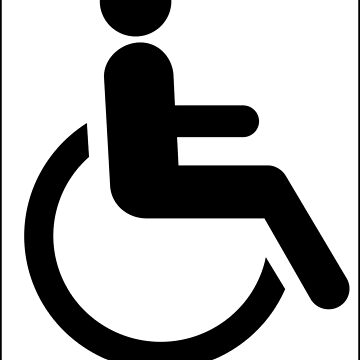 Artwork thumbnail, Wheelchair Sign by TriForceDesign
