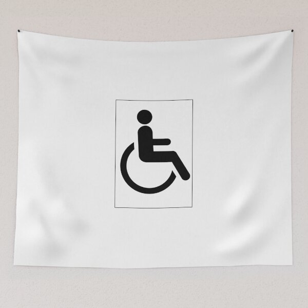 Item preview, Wheelchair Sign designed and sold by TriForceDesign.