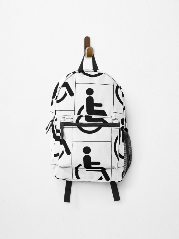 Thumbnail 1 of 3, Backpack, Wheelchair Sign designed and sold by TriForceDesign.