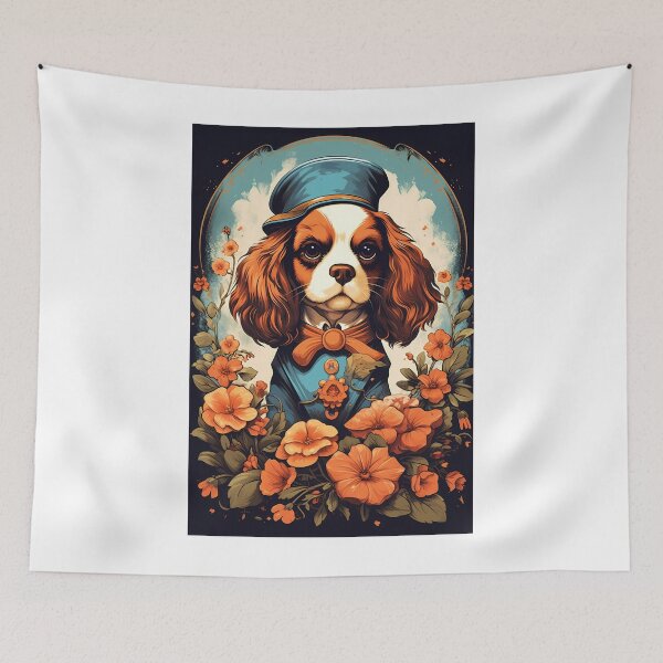 Item preview, Victorian Cavalier Elegance in Bloom designed and sold by Cute-Cuddles.