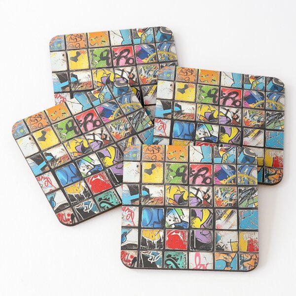 Item preview, Retro graffiti tags designed and sold by mind-coloring.