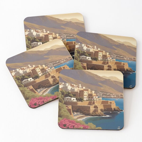Item preview, 063 Vintage Crete, Greece Poster Design designed and sold by Alexis Art Collection.