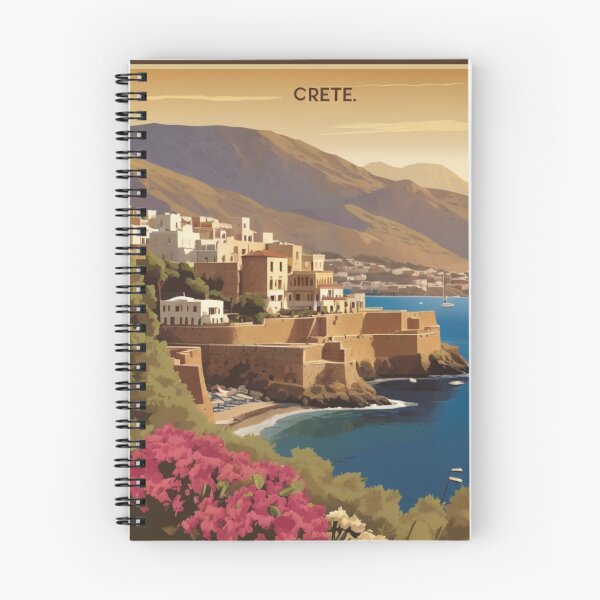 Item preview, 063 Vintage Crete, Greece Poster Design designed and sold by Alexis Art Collection.