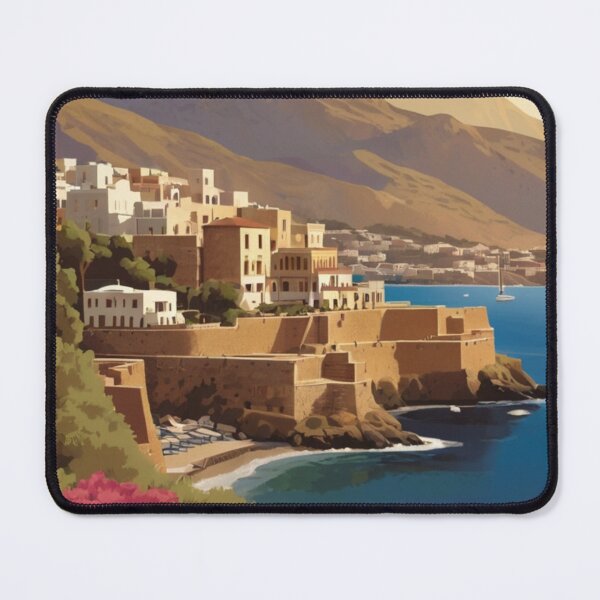 Item preview, 063 Vintage Crete, Greece Poster Design designed and sold by Alexis Art Collection.