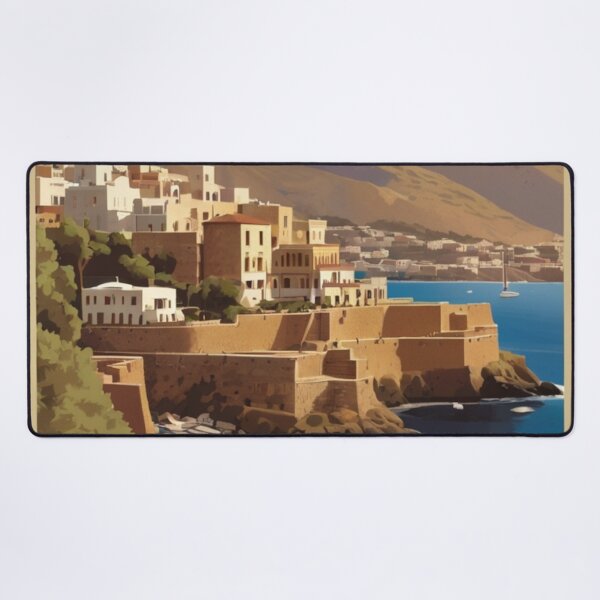 Item preview, 063 Vintage Crete, Greece Poster Design designed and sold by Alexis Art Collection.