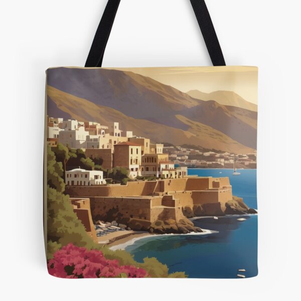 Item preview, 063 Vintage Crete, Greece Poster Design designed and sold by Alexis Art Collection.