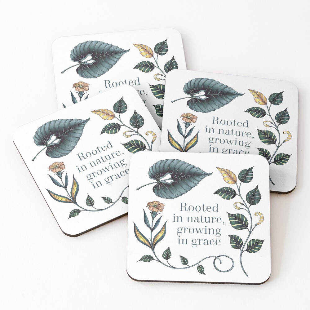 Item preview, Coasters (Set of 4) designed and sold by ThreeftlyPicks.