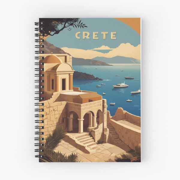 Item preview, 064 Vintage Crete, Greece Poster Design designed and sold by Alexis Art Collection.