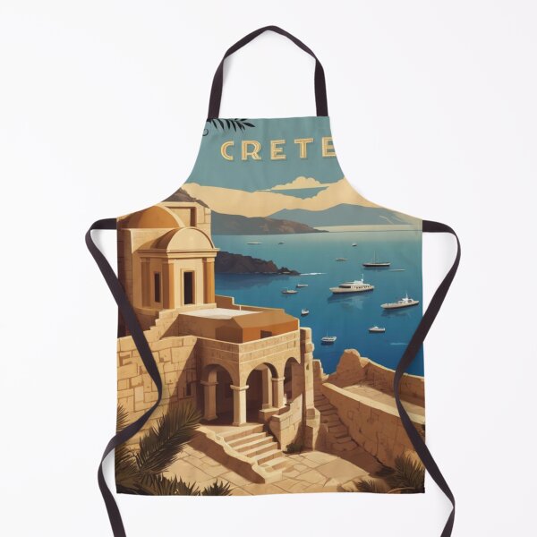 Item preview, 064 Vintage Crete, Greece Poster Design designed and sold by Alexis Art Collection.