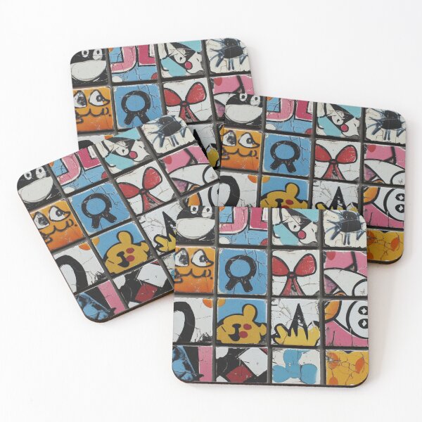 Item preview, Retro graffiti tags designed and sold by mind-coloring.